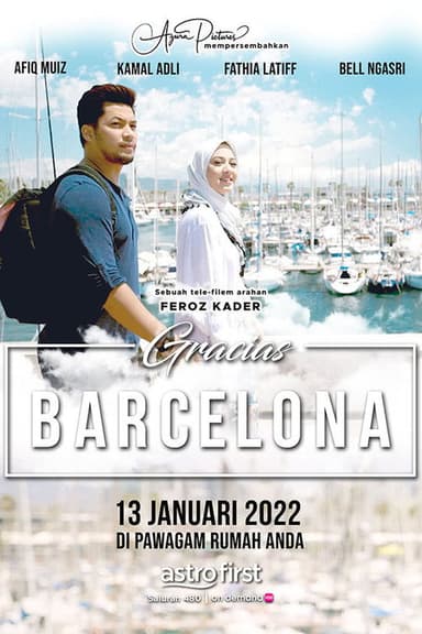 Gracias Barcelona poster