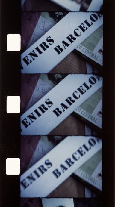 Souvenirs/Barcelone poster