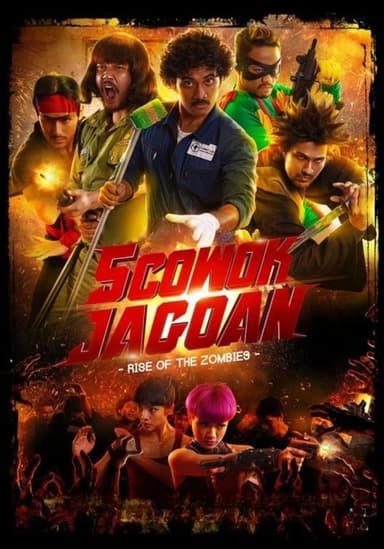 5 Cowok Jagoan: Rise of the Zombies poster
