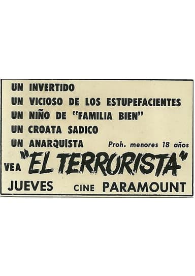 El terrorista poster