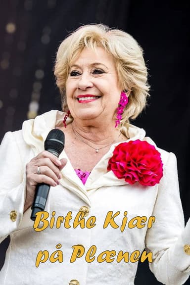 Birthe Kjær på Plænen poster