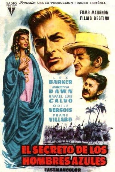The Secret of the Blue Men poster