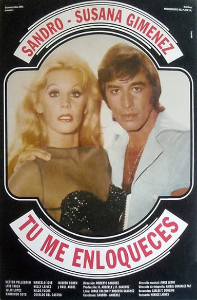 Tú me enloqueces poster