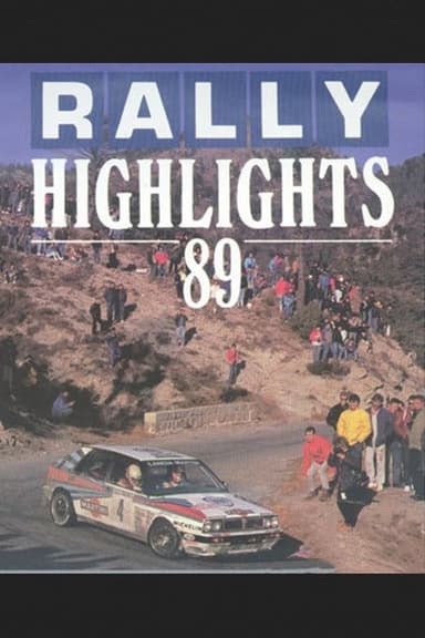 Rally Australia 1989 poster