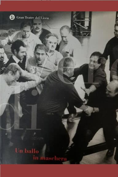 Un Ballo in Maschera - Gran Teatre del Liceu poster