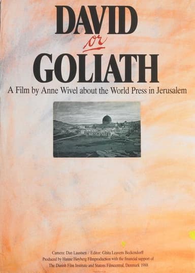 David or Goliath poster