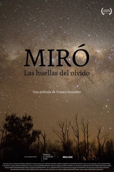 Miró. Traces of Oblivion poster