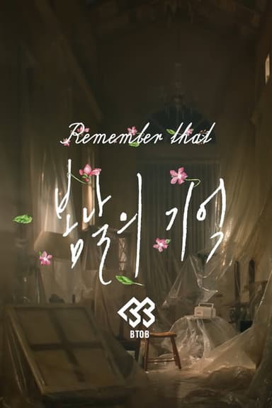 Remember That poster