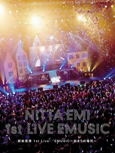Nitta Emi 1st Live "EMUSIC〜Hajimari no Basho〜" poster