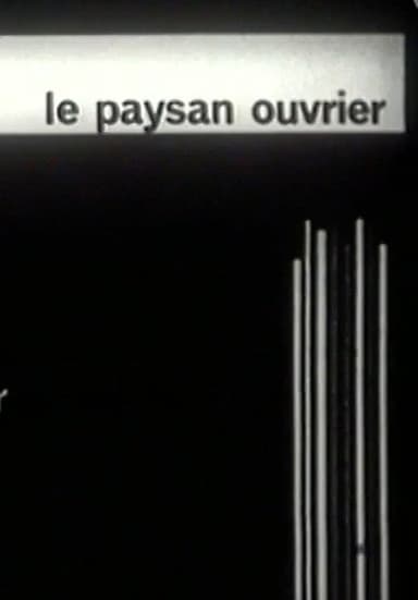 Le Paysan ouvrier poster