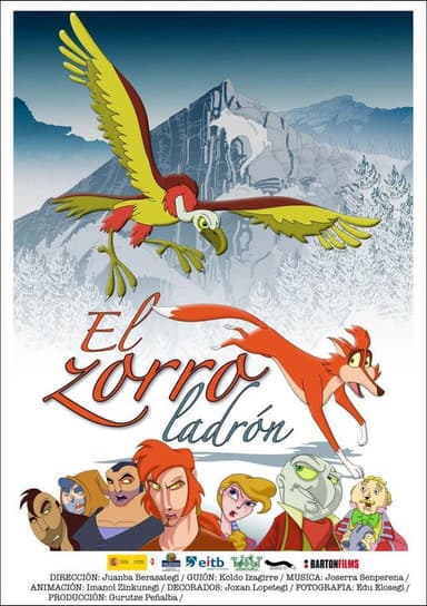 Barriola, The thief fox poster