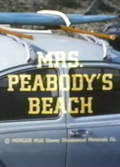 Mrs. Peabody's Beach poster