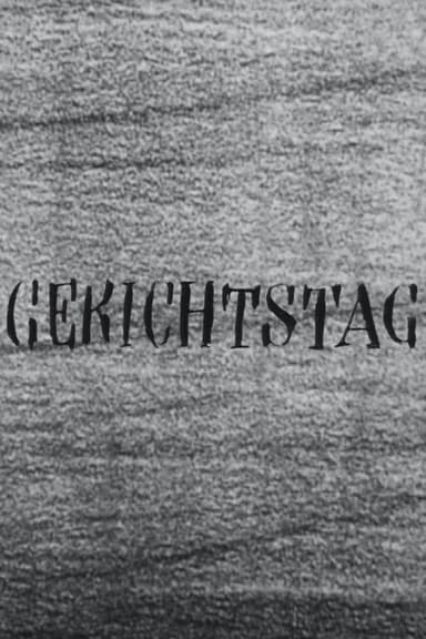 Gerichtstag poster