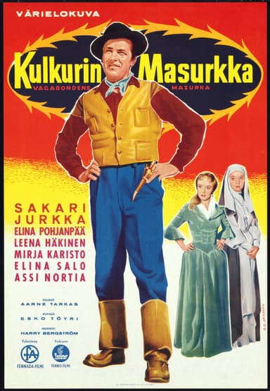 Kulkurin masurkka poster
