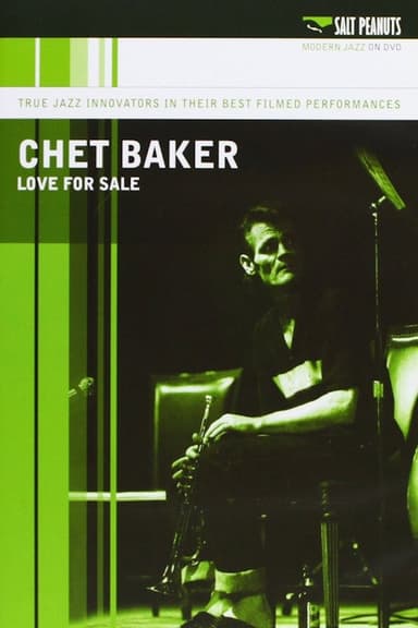 CHET BAKER "Love For Sale" 85/87 poster