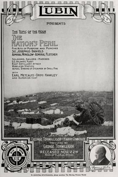 The Nation's Peril poster