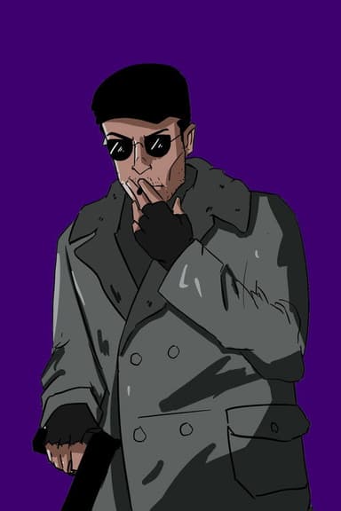 Agent M.F.E poster