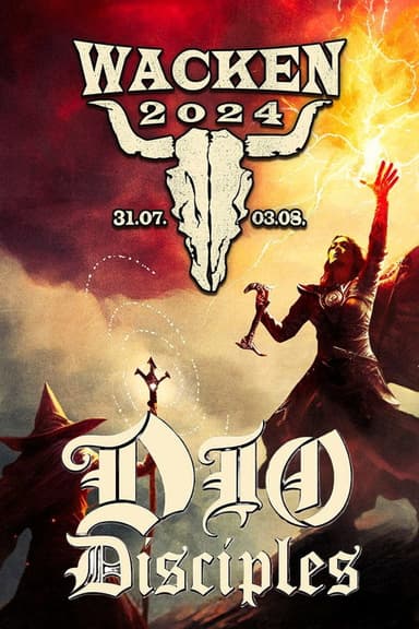 Dio Disciples: Live at Wacken Open Air 2024 poster