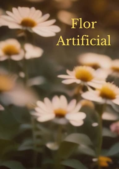 Flor Artificial poster