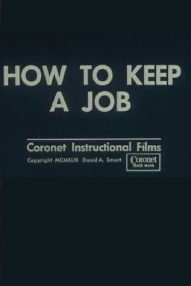 How to Keep a Job poster