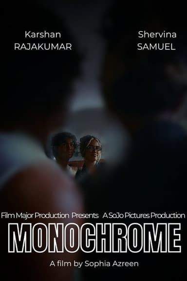Monochrome poster