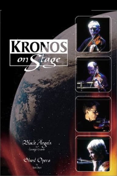 Kronos Quartet - Kronos on Stage (Black Angels - Ghost Opera) poster