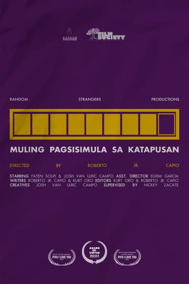 Muling Pagsisimula Sa Katapusan poster