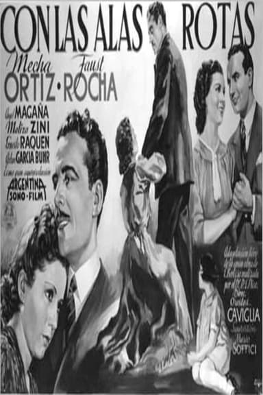 Con las alas rotas poster