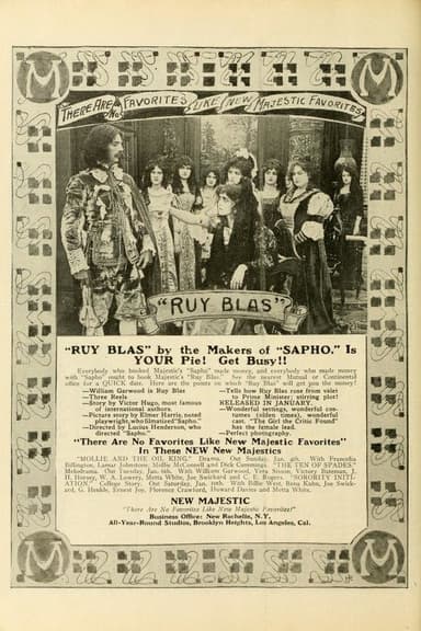 Ruy Blas poster