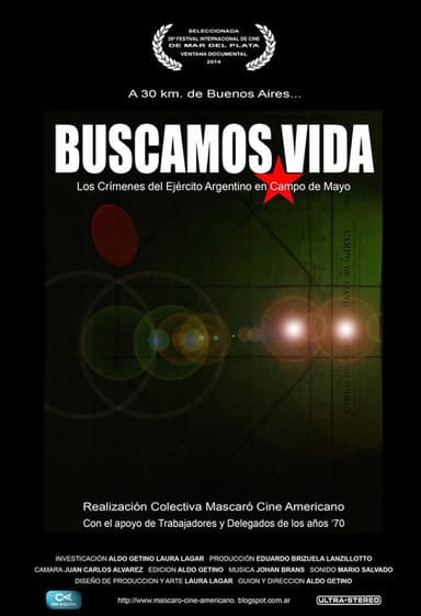 Buscamos vida poster