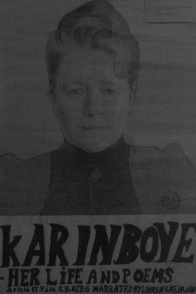 Karin Boye - Her life and her poems poster