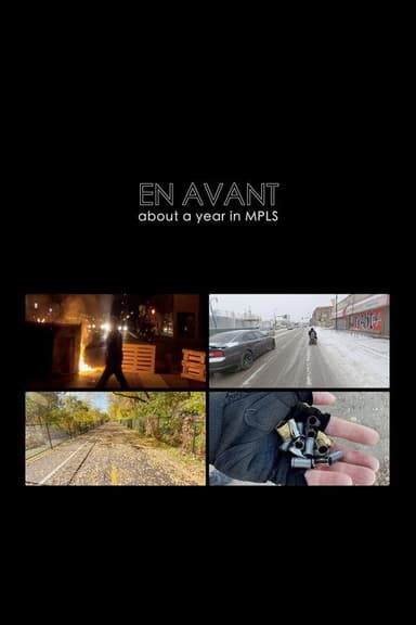 EN AVANT [about a year in MPLS] poster