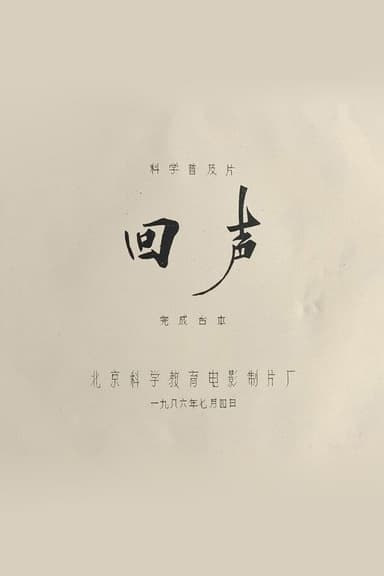 Echo poster