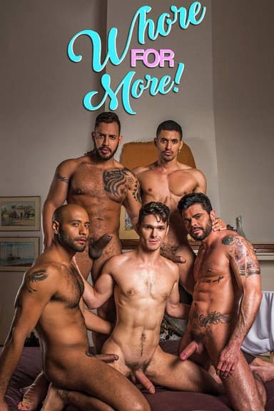 Whore For More: Devin Franco’s Bareback Gang Bang poster