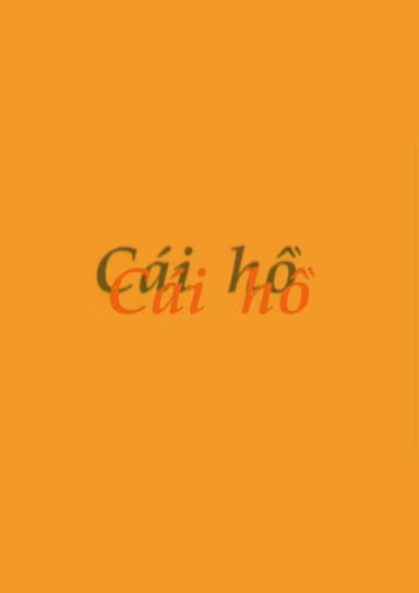 Caï Hô poster