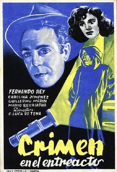 Crimen en el entreacto poster