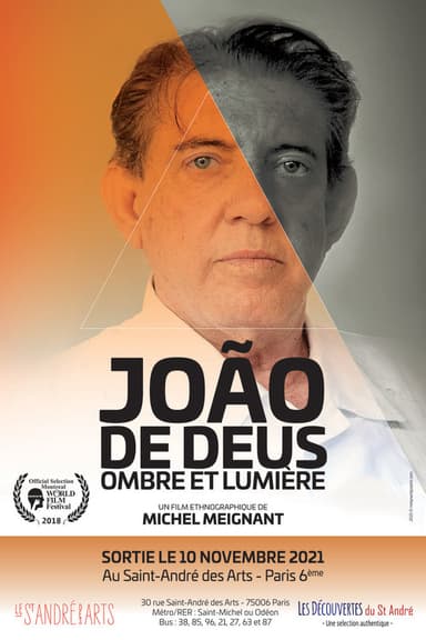 Joào de Deus, ombre et lumière poster