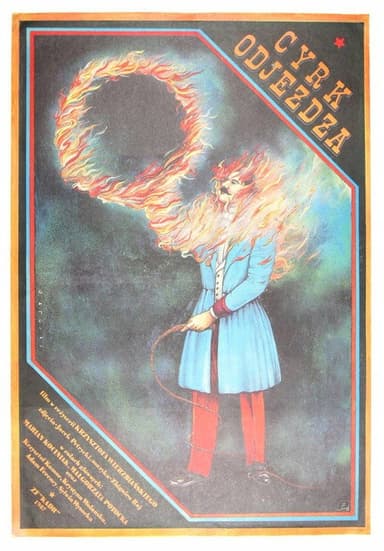 Cyrk odjeżdża poster