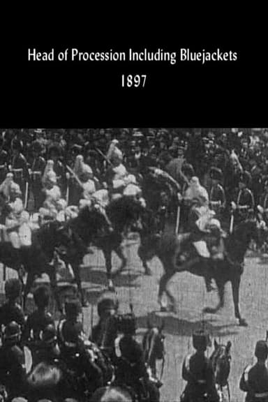 Head of Procession Including Bluejackets poster