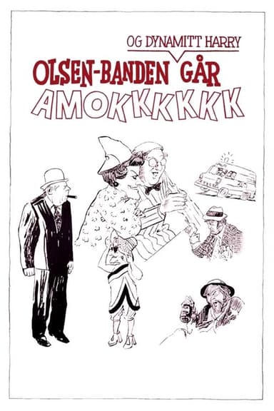 The Olsen Gang and Dynamite-Harry Goes Wild poster