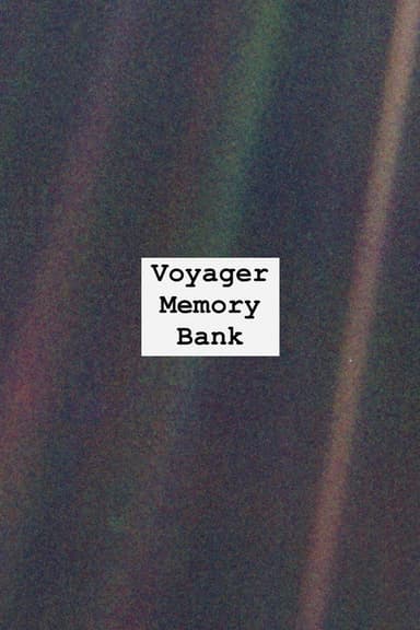 Voyager Memory Bank poster