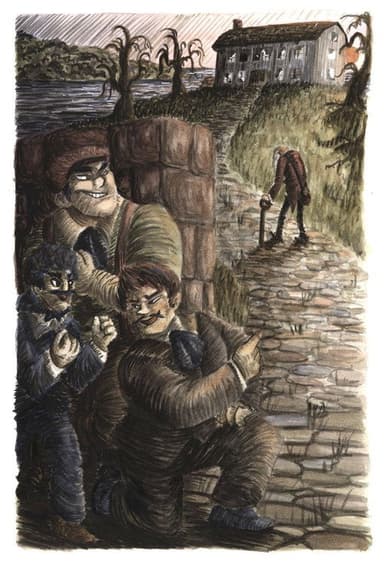 H.P. Lovecraft's The Terrible Old Man poster
