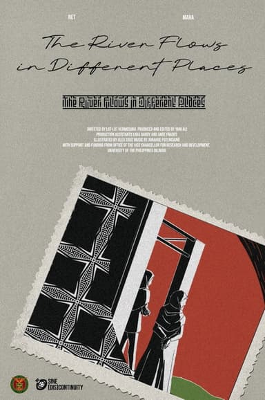 The River Flows in Different Places poster