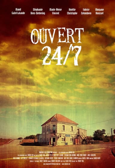 Open 24/7 poster