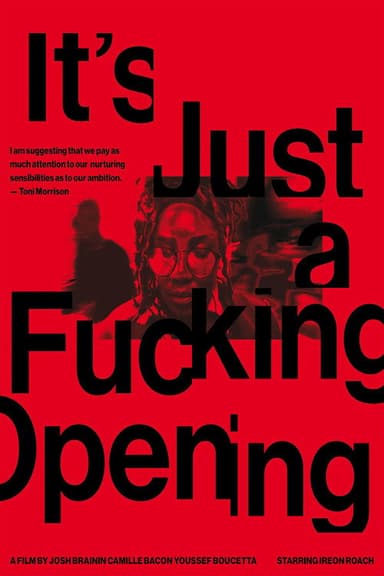 It's Just a Fucking Opening poster
