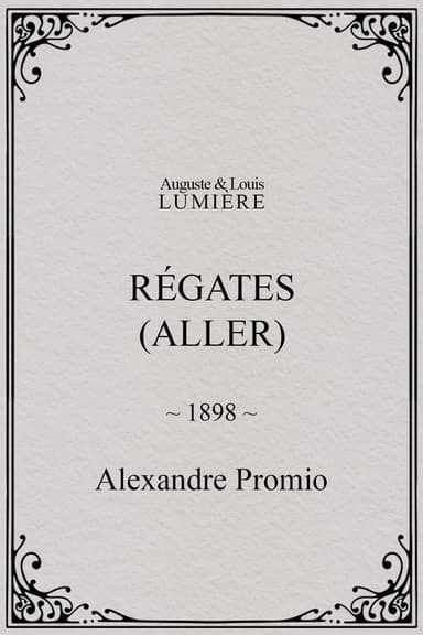 Régates (aller) poster