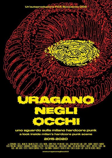 Uragano negli occhi poster