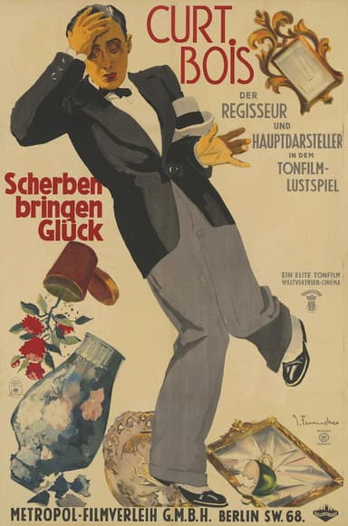 Scherben bringen Glück poster
