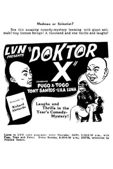 Doctor X poster