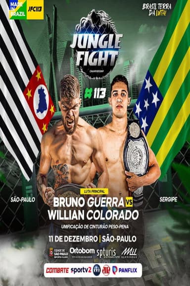 Jungle Fight 113 poster